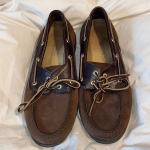 Rockport docksiders brown size 9M
